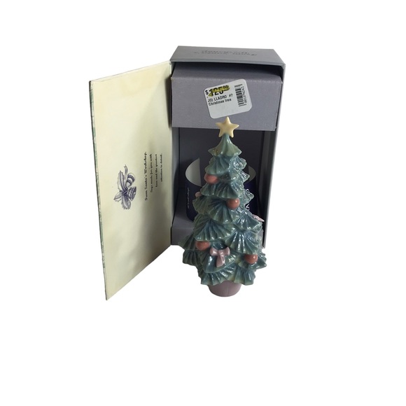 Lladro Other - LLADRO Christmas Tree #6261 Holiday Figurine 5.5” Original Box Santa’s Workshop